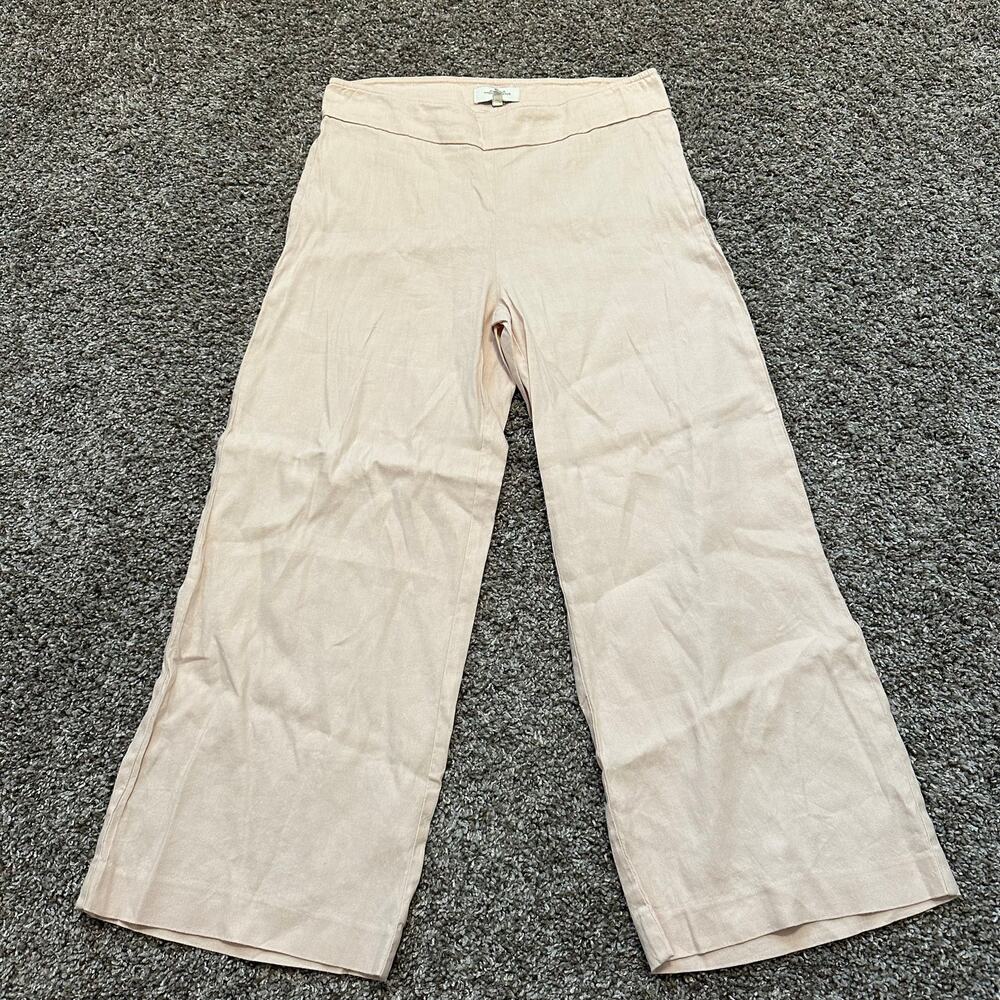 AVENUE MONTAIGNE Women's Alex Linen Pants Size 4 - Picture 2 of 10